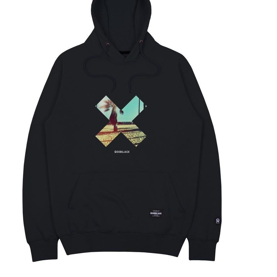 ✦ Dobujack Palm Black Hoodie ➥