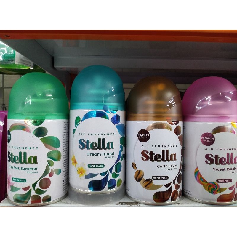 STELLA REFILL MATIC PREMIUM SERIES 225ml (Khusus pulau jawa)