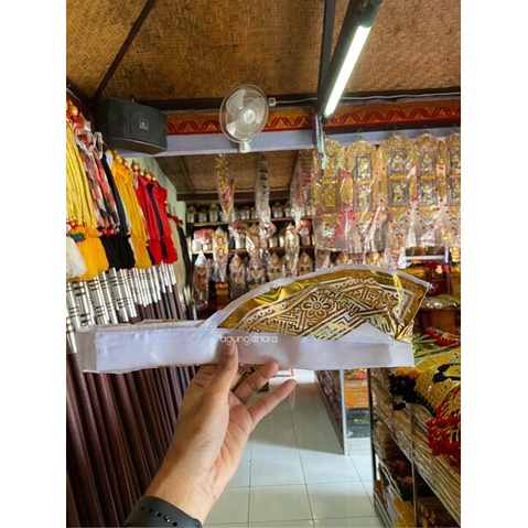 ✅ UDENG BALI PRADA POLOS / UDENG SETENGAH JADI /TALI IKAT PRADA BALI / Udeng Prada Bali Polos l Uden