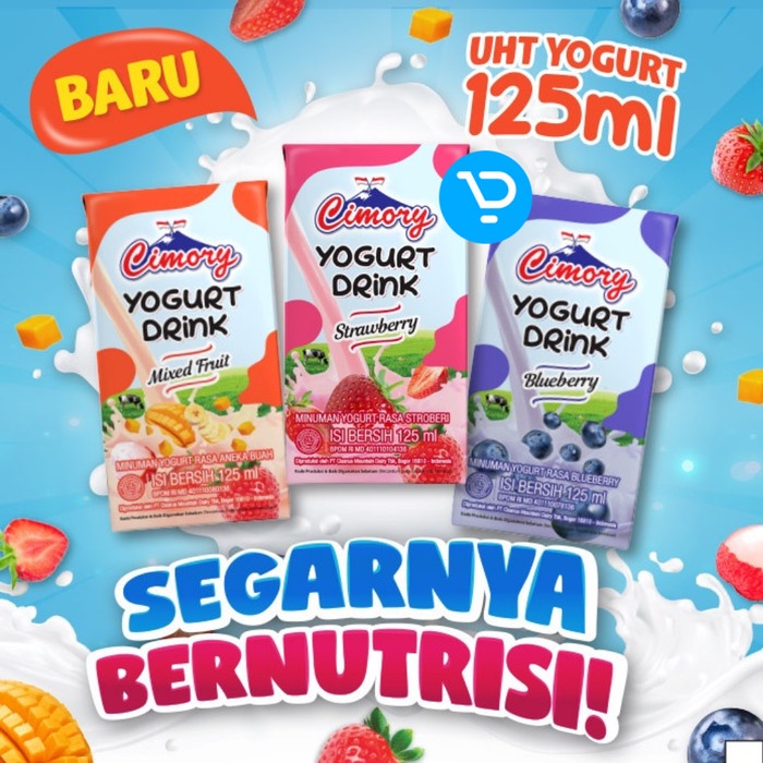 

CIMORY UHT YD STRAWBERRY 125