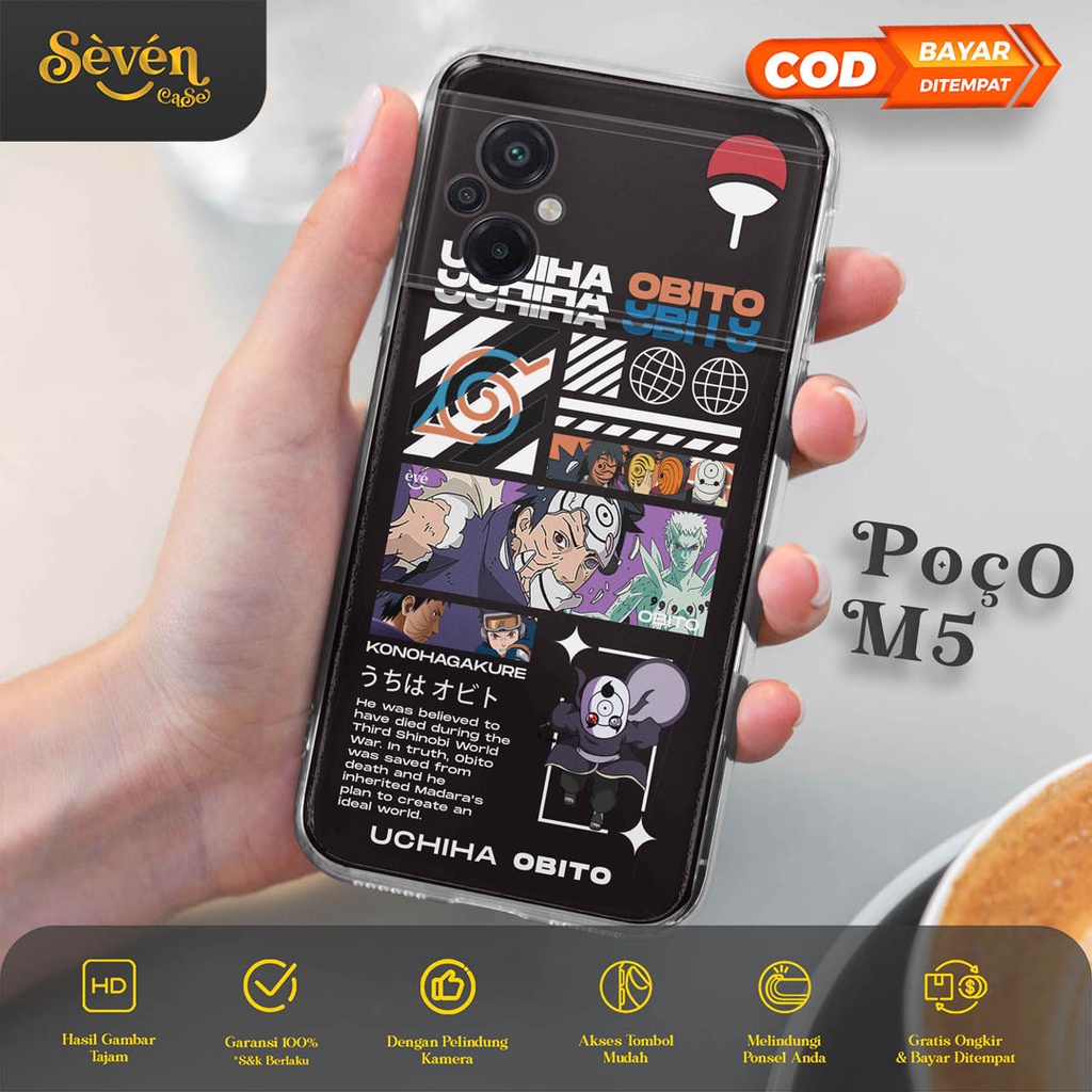 SEVEN Soft Case Poco M5 M5 Pro M5s M3 M3 Pro 5G - Casing Hp Poco M5 M5 Pro M5s M3 M3 Pro 5G - ( Naru