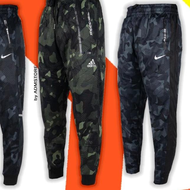 ♬ Jogger Pants Pria Loreng Import / Joger Pria Premium / Celana Training Pria Army ☪