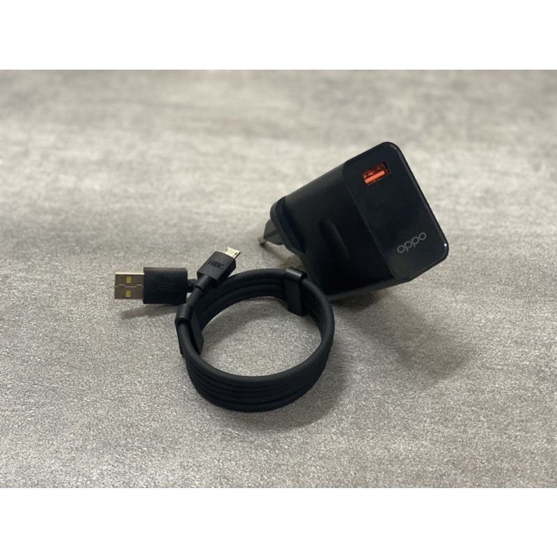 CHARGER OPPO RENO 5 PRO BLACK SUPER VOOC MICRO DAN TYPE C BY SMOLL