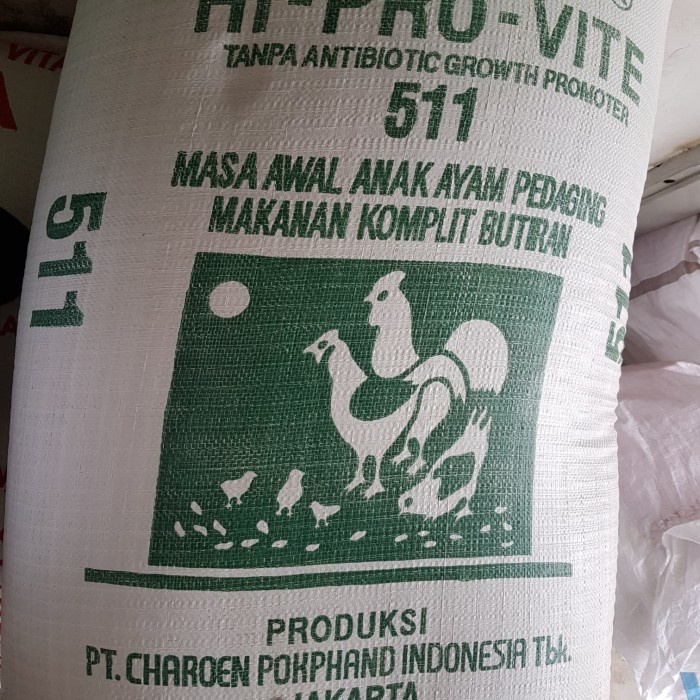 511 Pakan Ayam Phokpand Hi-Pro-Vite (Karung)