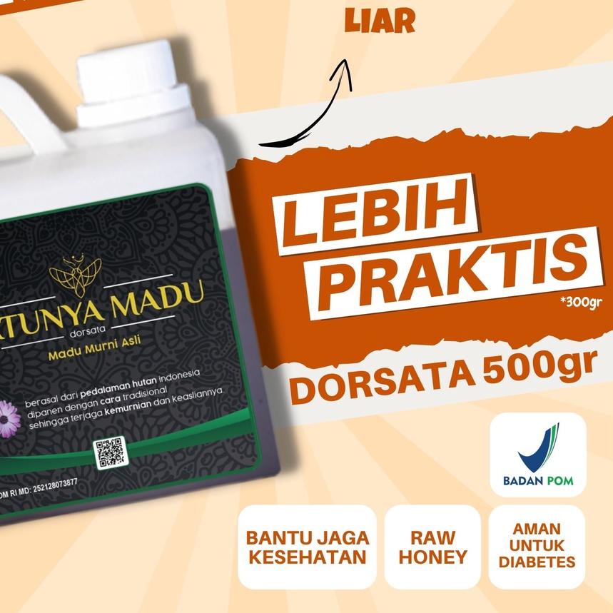 

♕ Murni Asli 500GR Ratunya Mellifera Natural Pure Raw Honey ✶