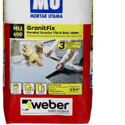 ™ MU400 - Mortar Utama MU 400 Perekat Granite ❉