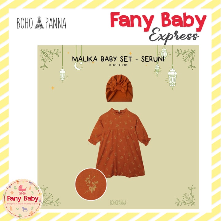 BOHOPANNA - RAYA COLLECTION - MALIKA BABY SET