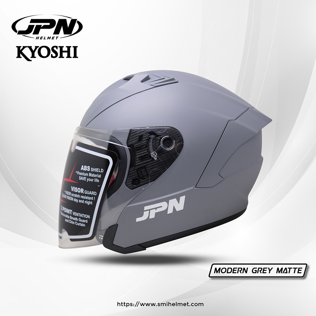 HELM JPN KYOSHI MODERNGREY MATTE