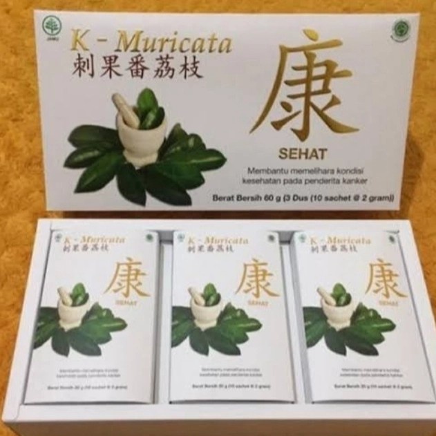 K Muricata obat herbal kanker 10 sachet