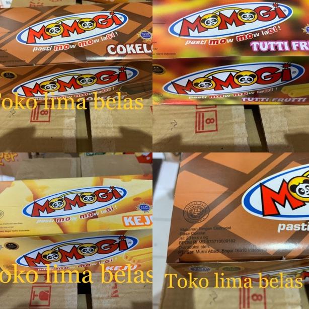 

Terbaru 3.3 Momogi box isi 20 pcs jagung keju coklat tutti fruity capucino