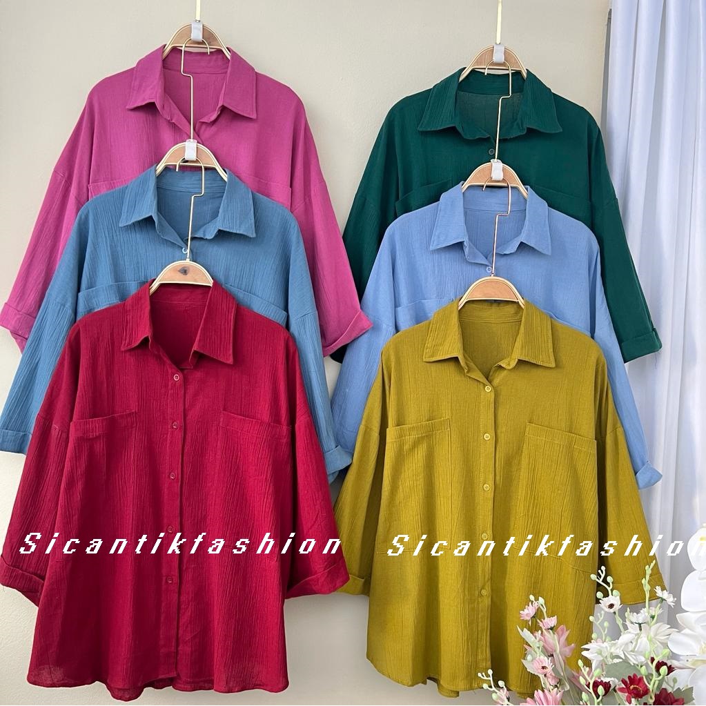 Linen Oversize Shirt XXL