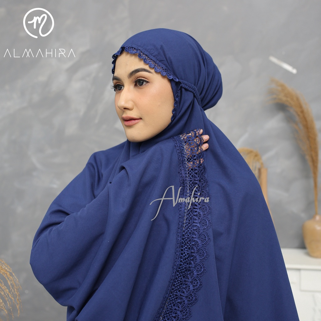 ALMAHIRA - Mukena Dewasa Renda Mewah Murah Terbaru AISYAH Series