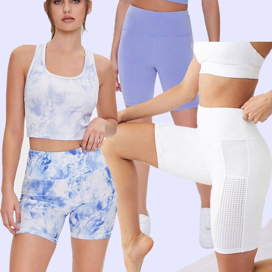 MURAH CELANA SEPEDA WANITA FOREVER21 FVR HIGHRISE BIKER SHORTS