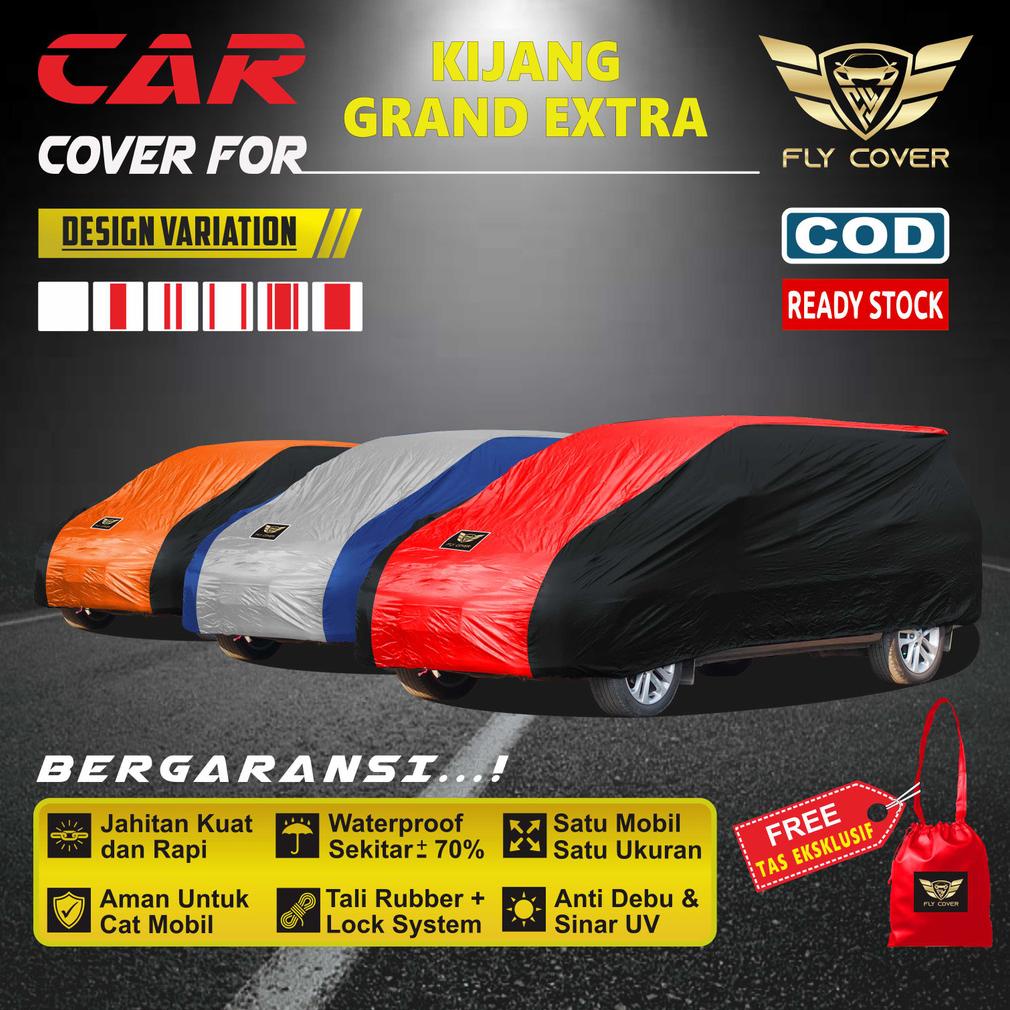 Body Cover Mobil Toyota KIJANG GRAND EXTRA / Sarung Mobil KIJANG EXTRA LONG Short/ Selimut Tutup Kij