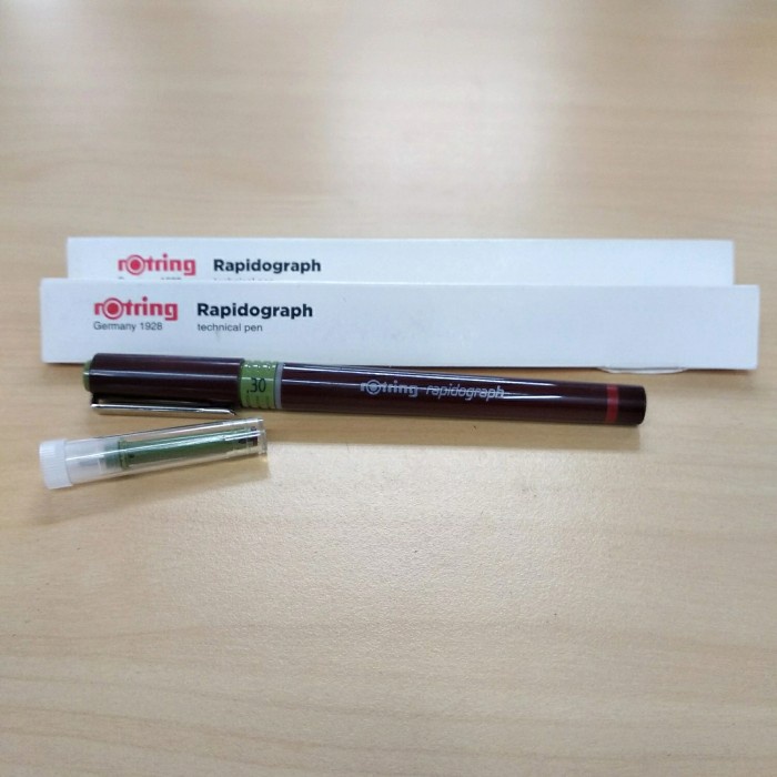 

Terlaris Rotring Rapidograph 0.30 Technical Pen