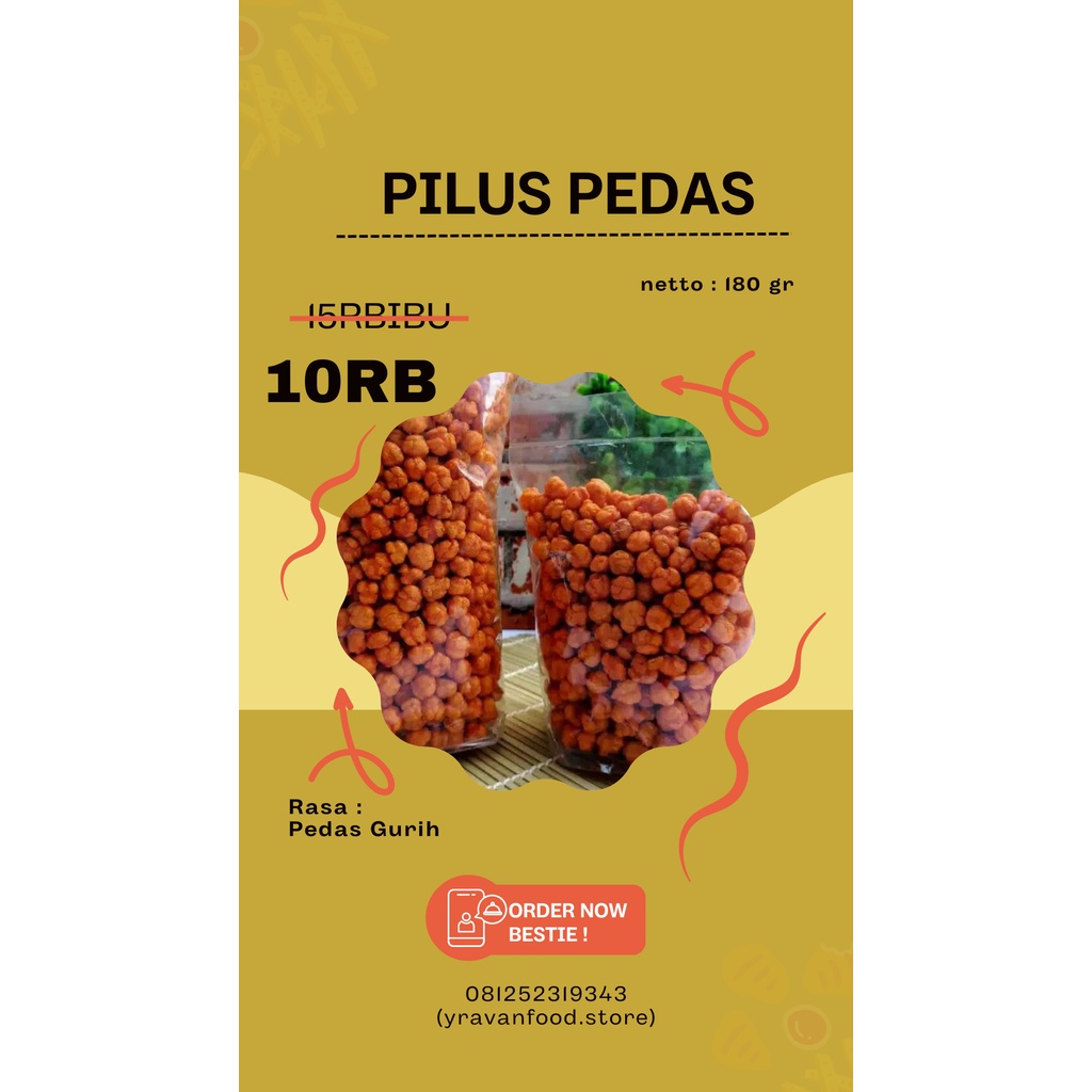 

Camilan "Pilus Pedas" by yravan.foodstore