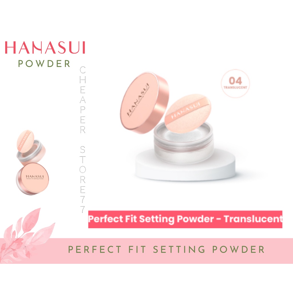 HANASUI - PERFECT FIT SETTING POWDER  - BEDAT TABUR 12gr