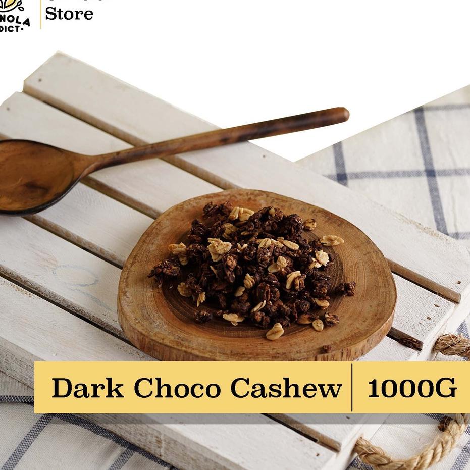 

✺ Granola Addict - Dark Choco Cashew 1000G (1KG) ➢