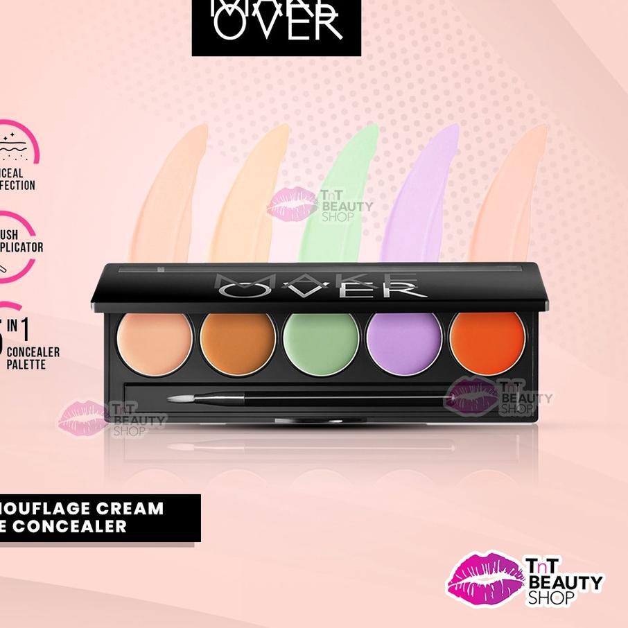 ☎ MAKE OVER Camouflage Cream Face Concealer | MakeOver Camouflage Cream Face Concealer - Concealer P