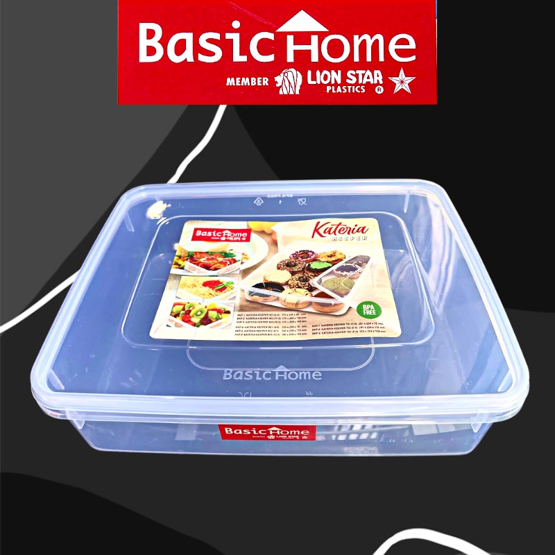 Kotak Makanan Donat Ukuran 3 Ltr - Kateria Keeper 701 - Lion Star Basic Home
