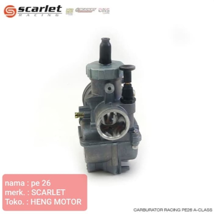 Karbu/ Karbulator NSR PE 26 A Class original Scarlet Racing
