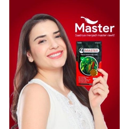 Benih Cabe Rawit - MASTER - 10 gr / bibit cabai rawit unggul merah