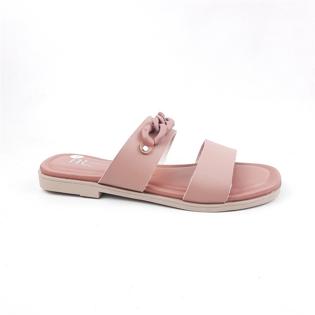 Sandal slop Flat wanita Fransica &amp; renaldy L.reyna.03/02 36-40