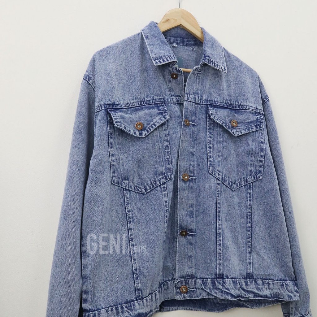 Sing mickey jacket jeans wanita by Genijeans