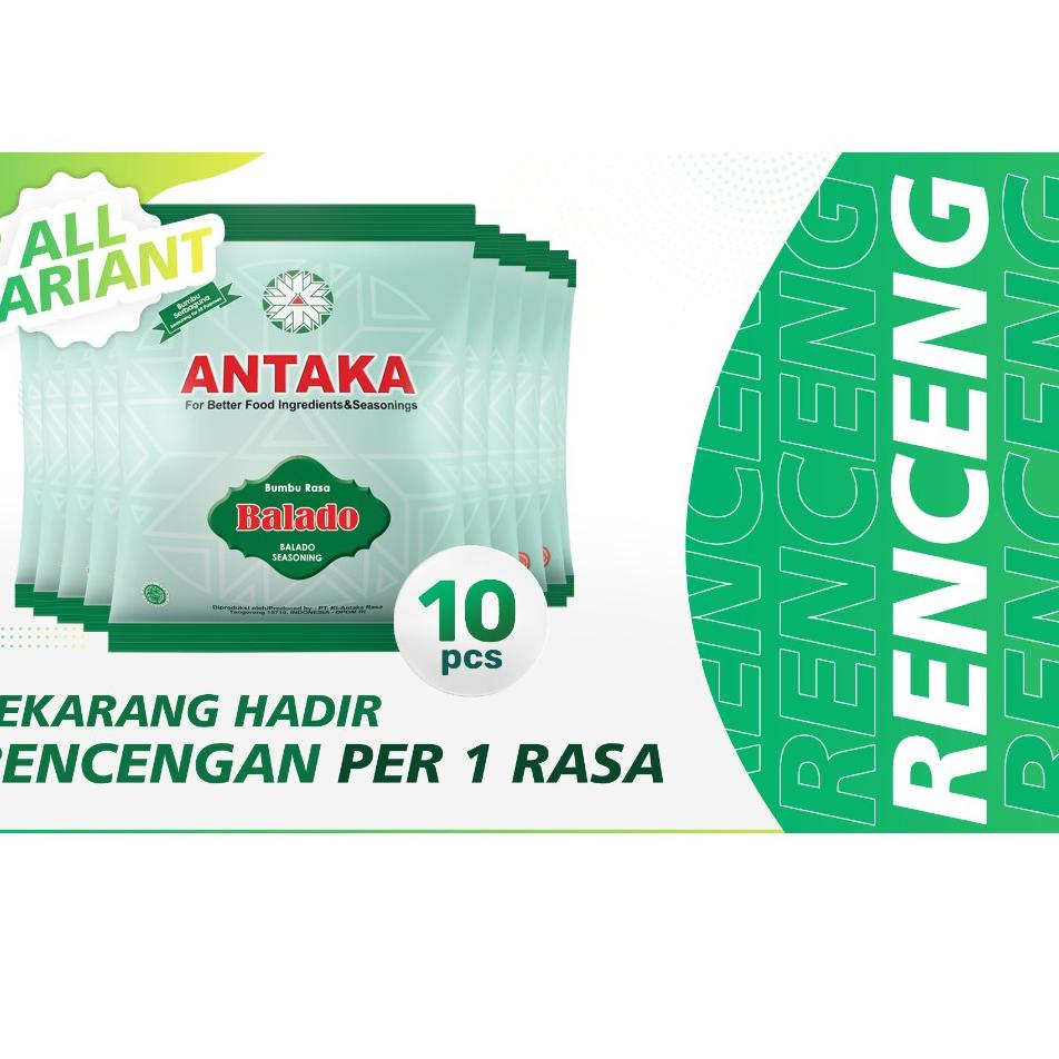 

℗ PAKET ANTAKA HIJAU 1 RENCENG ALL VARIAN ✵