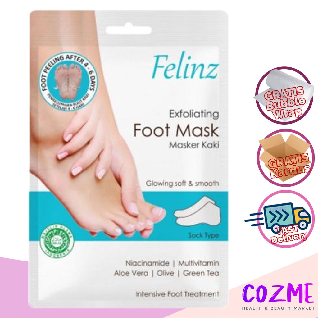 FELINZ Exfoliating Foot Mask