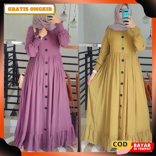 Dres Remaja Syar'I Gamis Wanita Games Terbaru 2023 Ghamis Muslim Gamis Dress Syari Murah Baju Ghamis