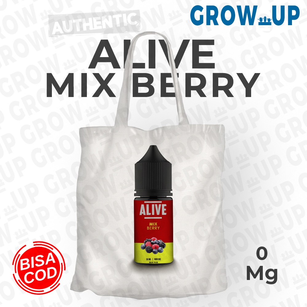 Growup Tote Bag pria terbaru 2023 model fruity ukuran Kecil kode ALBMX 30ml