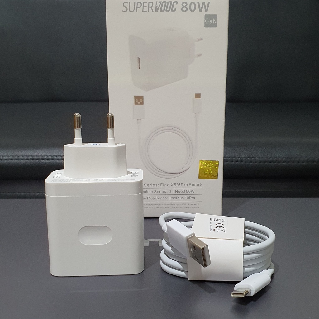 CHARGER OPPO Reno 8 5G Reno 8Pro 5G Find X5 / 5Pro 80W ORIGINAL