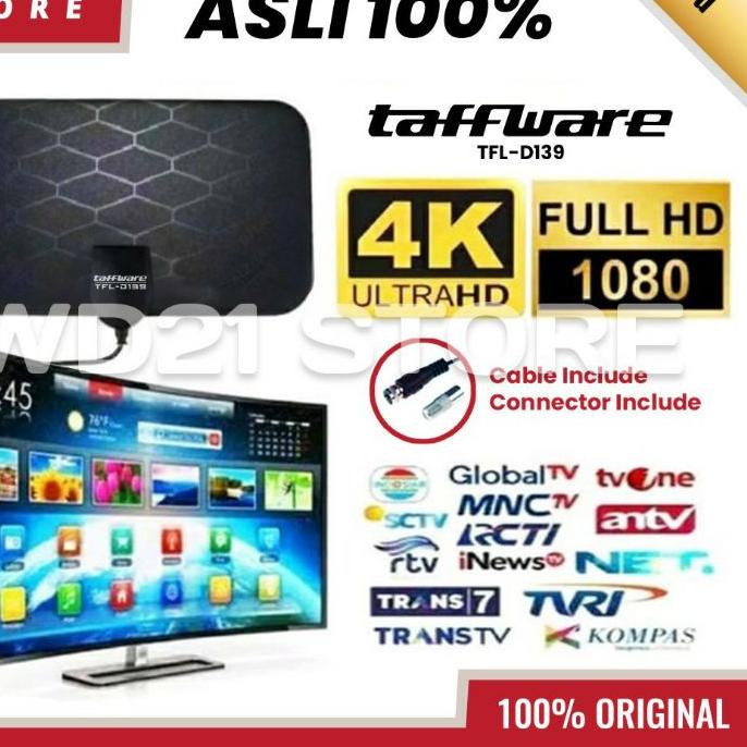 ❁ [100% ORIGINAL] ANTENA TV DIGITAL INDOOR DVB - T2 4K  ❉