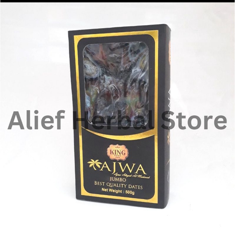 

Kurma Ajwa King Dates Jumbo 500gr | Kurma Ajwa King Dates