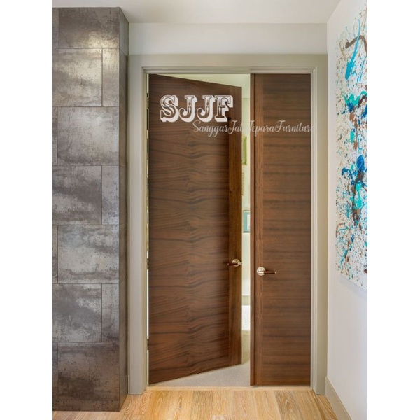 Pintu set kusen kamar hotel