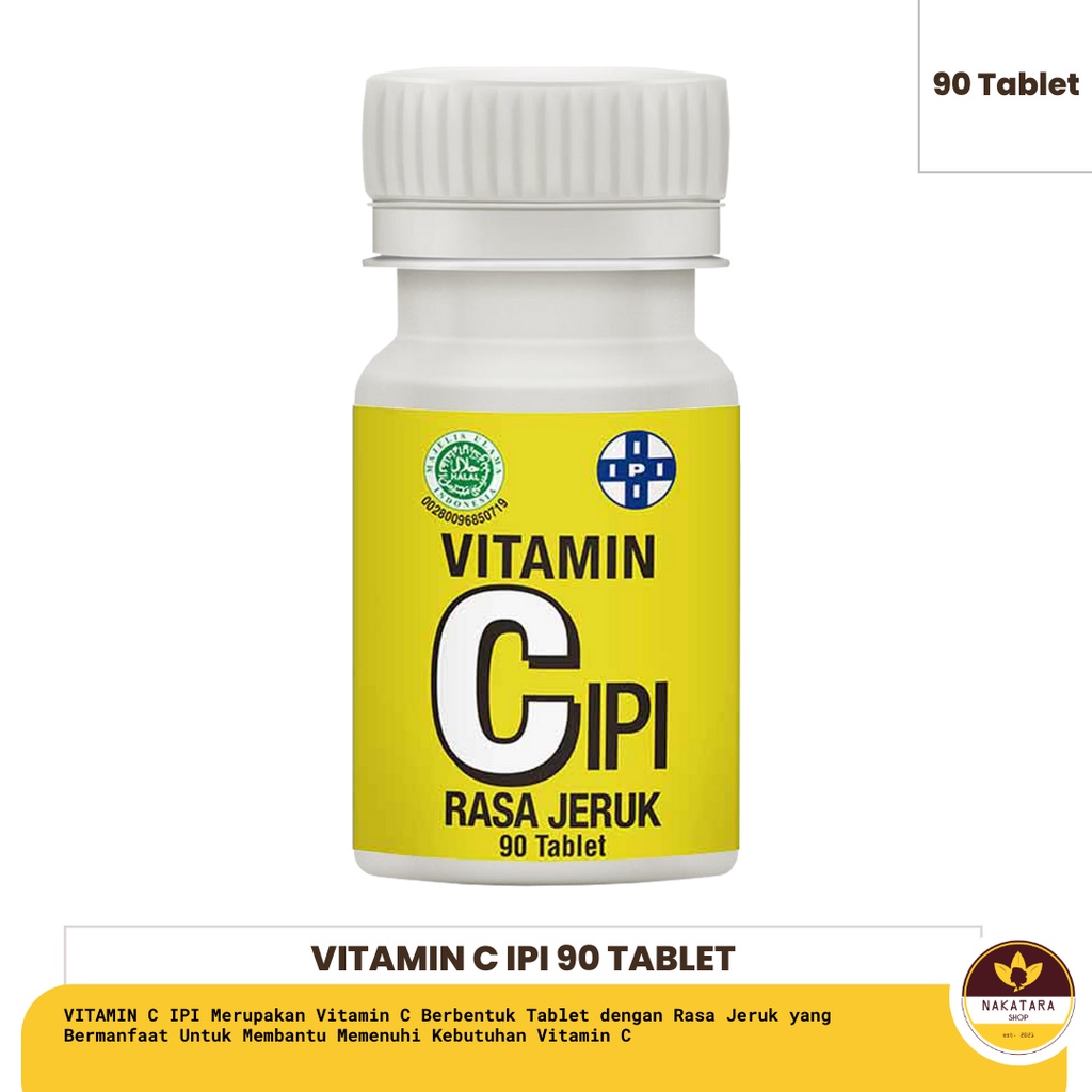 VITAMIN C IPI ISI 90 TABLET