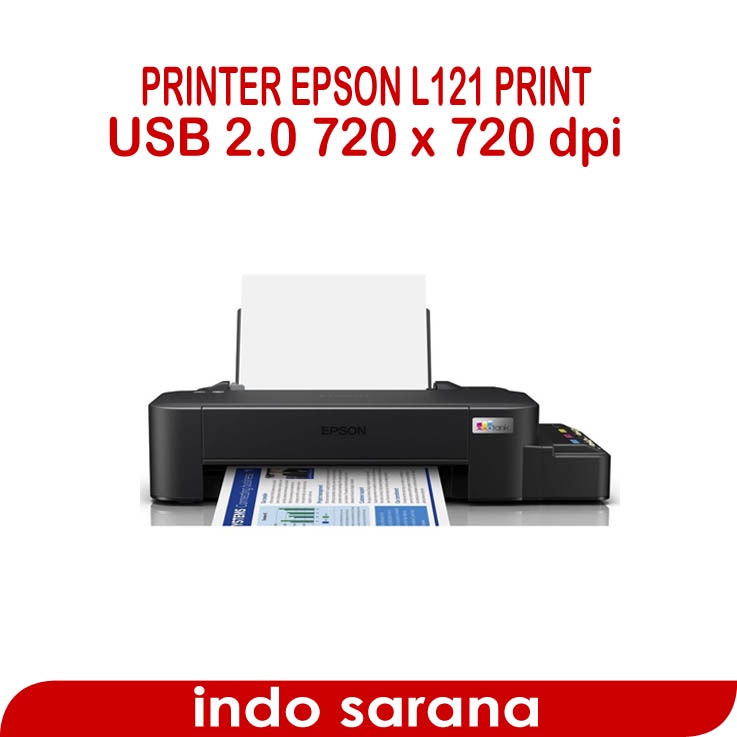 Printer Epson L121 Ecotank HeatFree Modif Pabrikan Fungsi print saja