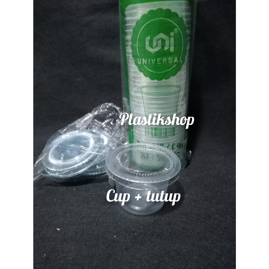 gelas plastik 65ML / cup eskrim 65ML