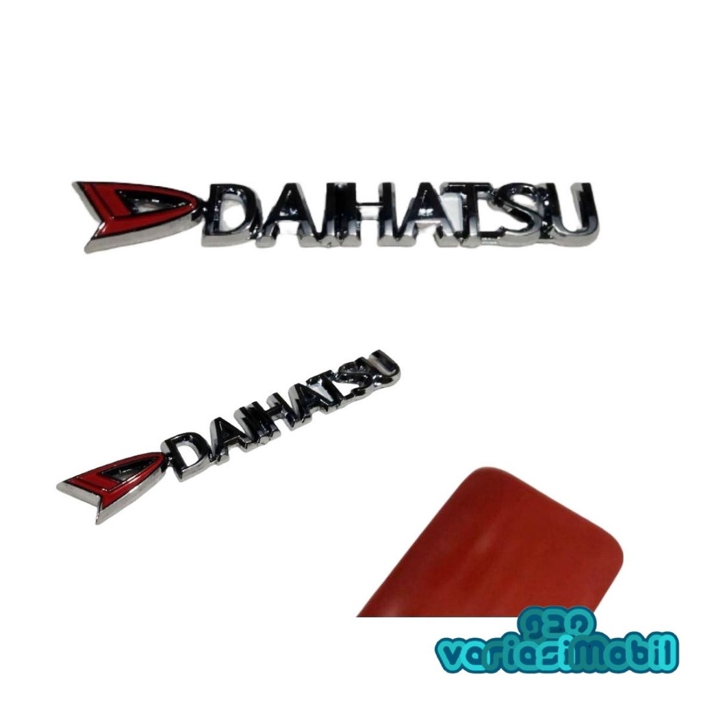 EMBLEM TULISAN MOBIL DAIHATSU