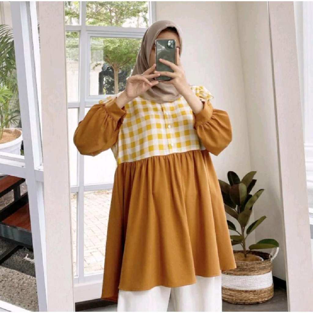 Tunik wanita terlaris2023 Tunik remaja kekinian Tunik remaja viral Tunik model terbaru