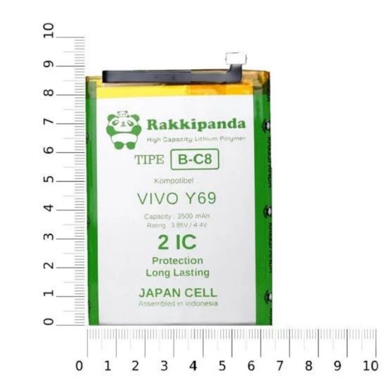 batre battery batere baterai vivo y69 b-c8 bc8 rakkipanda