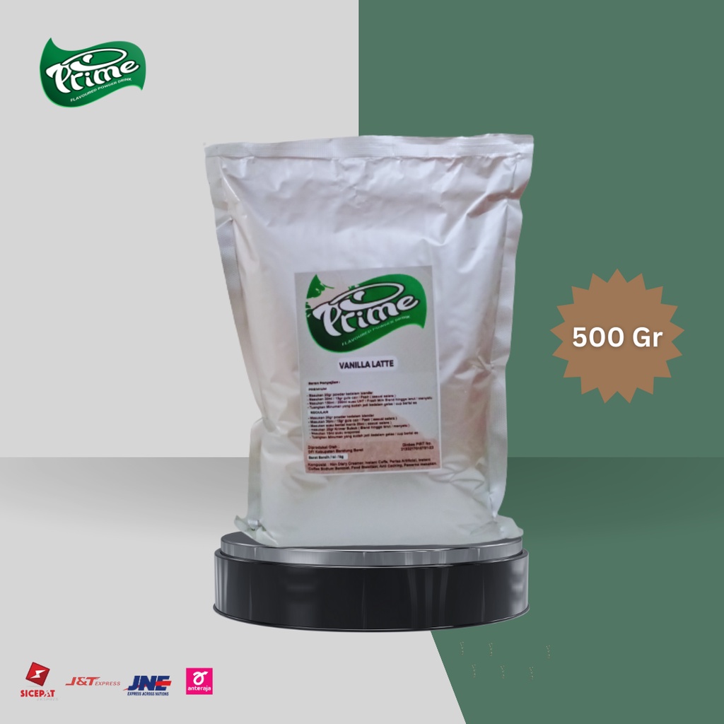 

Serbuk Minuman Kekinian /Bubuk Minuman Premium Tanpa Gula 500gr - VANILA LATTE