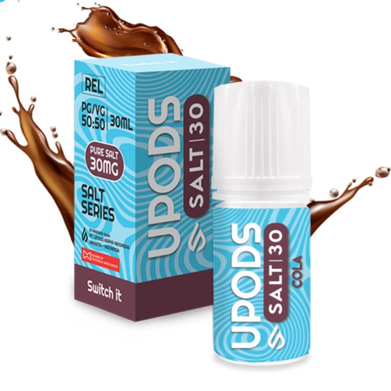 Liquid Upods Salt Cola Salt Nict 30ML By Upods x IJC - Cola