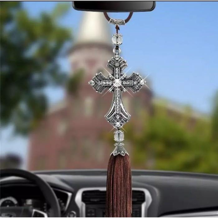 Salib Yesus / gantungan Salib mobil
