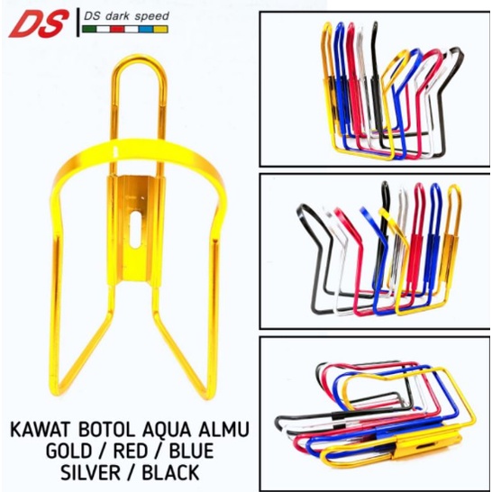 Kawat aqua almu plus breket cnc tempat botol minum almu universal,mio/beat/vario/sccopy/pcx/vixion/nmax/aerox/lexi/dll