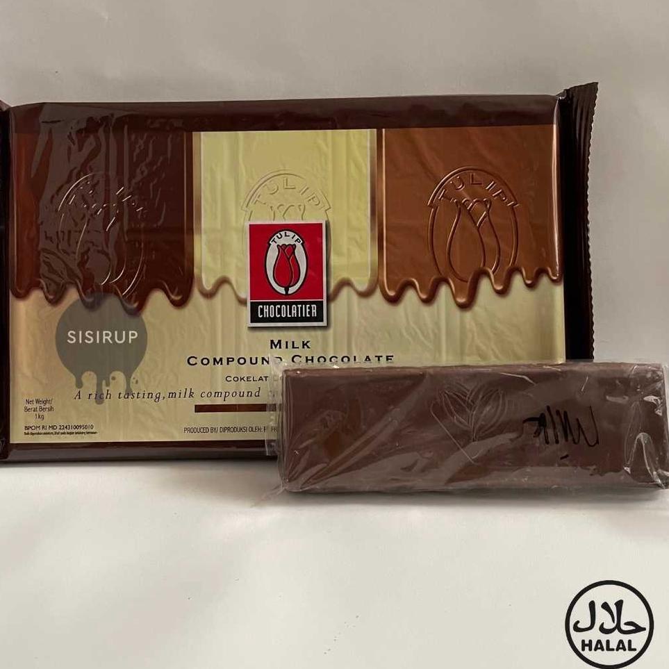 

▼ 1 KG MILK COMPOUND TULIP 1 KG / MILK CHOCOLATE TULIP ☟
