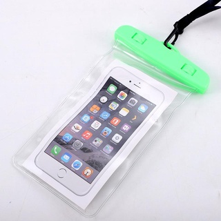 Sarung Hp polos transaran Anti Air Universal Handphone Cover Tahan Air Waterproof Case Import