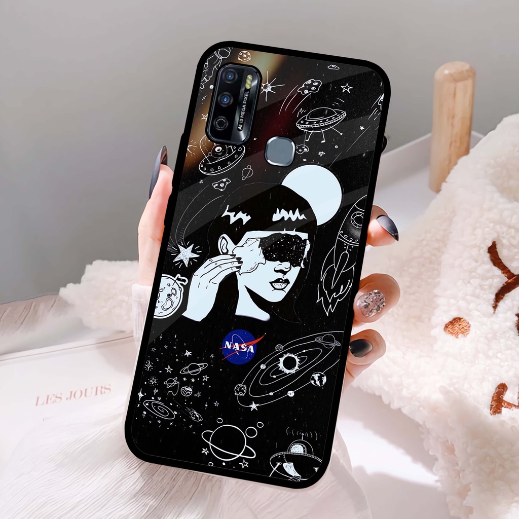 (MT31) Case Kilau Infinix Hot 9 Play | Hot 9 Play | Casing Hp Infinix | Pelindung Smartphone Seven C