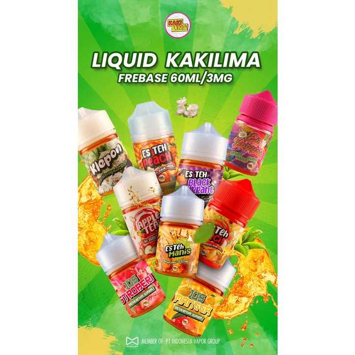 KAKI LIMA SERIES 60ML CUKAI 2023